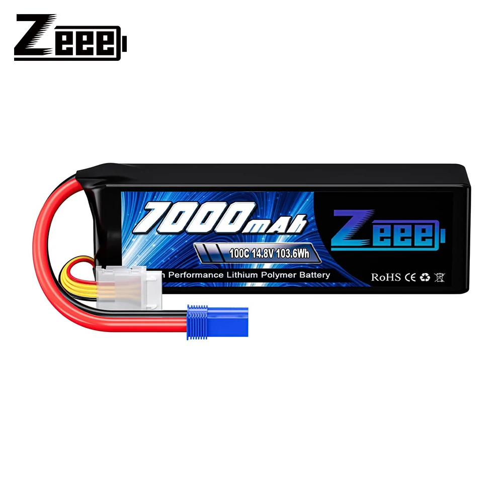 6S Lipo Battery 22.2V 5000Mah - Zeee 4S 7000mAh FPV Drone Lipo