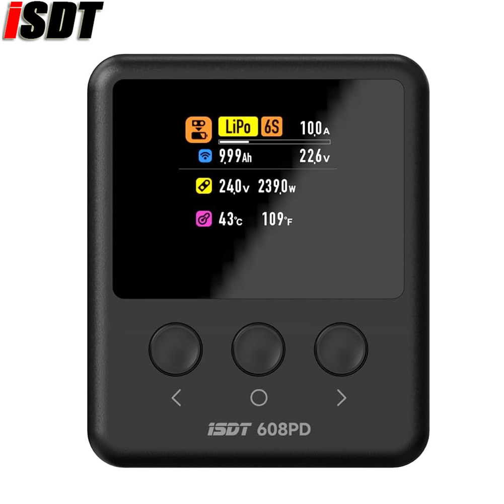 Toolkitrc M6Dac Smart Charger - ISDT 608PD Lipo Balance Charger Discharger,DC