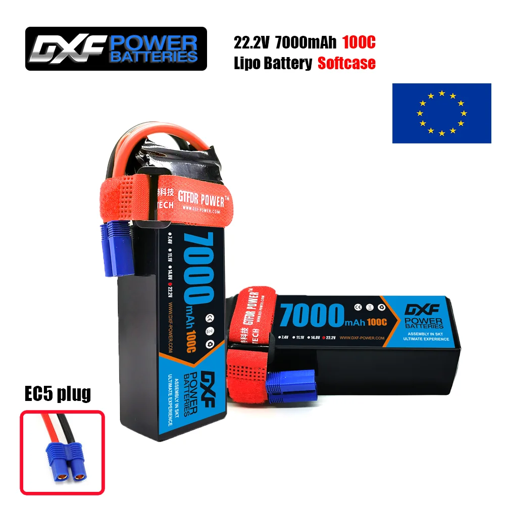 DXF 6S Lipo Battery 22.2V 7000 - 6S Lipo Battery 22.2V 5000Mah ulasan dan harga