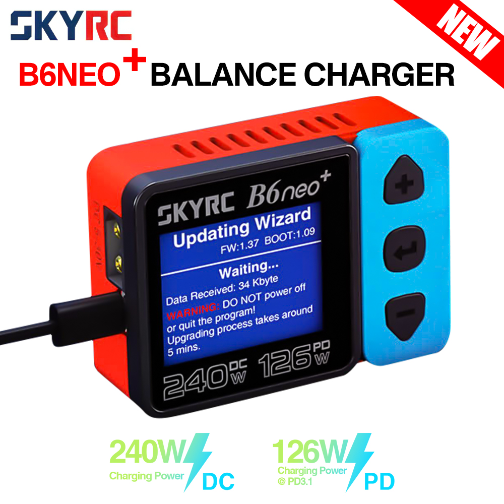 SkyRC NEW B6neo+ DC 240W PD 12 - Skyrc B6 Neo Smart Charger ulasan dan harga