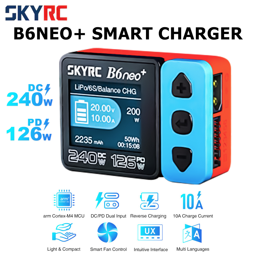 SkyRC NEW B6neo+ DC 240W PD 12 - Skyrc B6 Neo Smart Charger ulasan dan harga