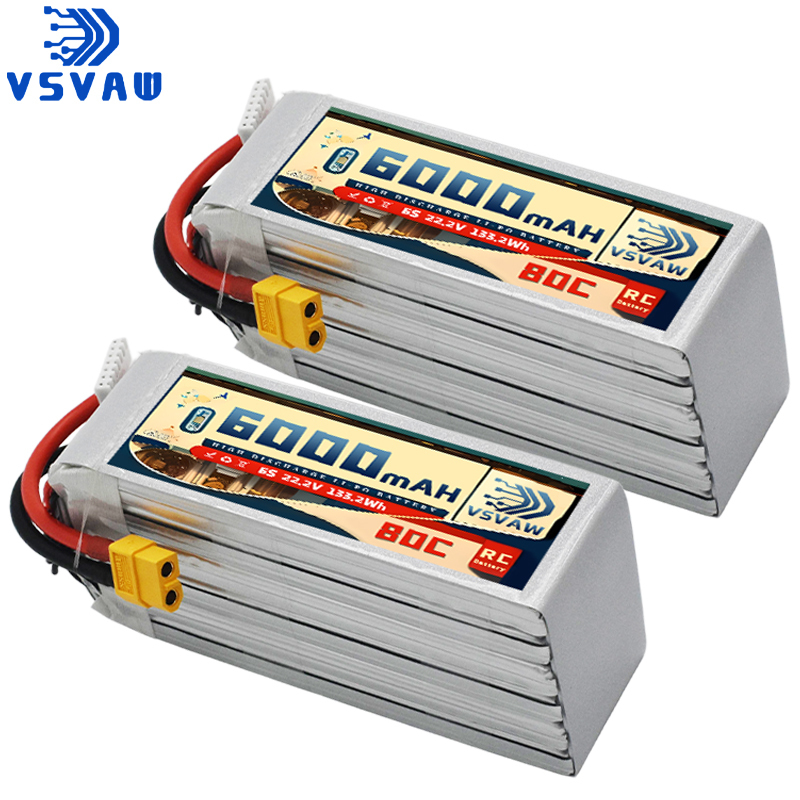 VSVAW 6S Lipo Battery 6000mAh  - 6S Lipo Battery 22.2V 5000Mah ulasan dan harga
